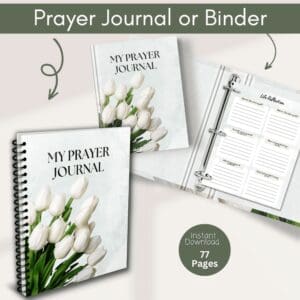 GREEN PRAYER JOURNAL