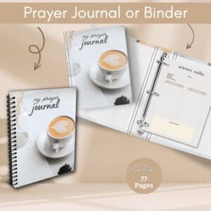 TAN PRAYER JOURNAL