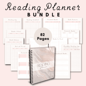 PINK READING PLANNER BUNDLE