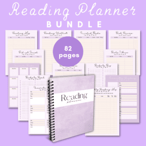 PURPLE READING PLANNER BUNDLE