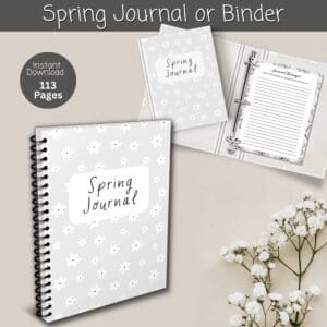 SPRING JOURNAL OR BINDER