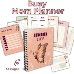 BUSY MOM PLANNER BUTTERFLY