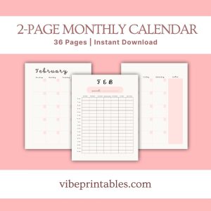 Pink Reading Planner Bundle