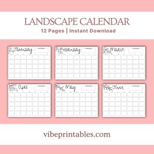 Black & White Home Management Planner Or Binder