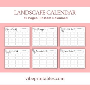 Black & White Home Management Planner Or Binder