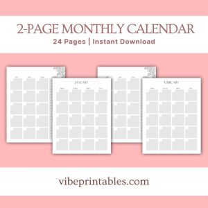 Black & White Self Care Workbook & Planner