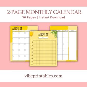 Yellow Summer Planner Or Binder