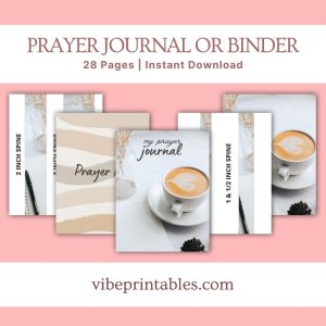 Tan Prayer Journal Or Binder