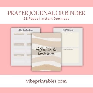 Tan Prayer Journal Or Binder