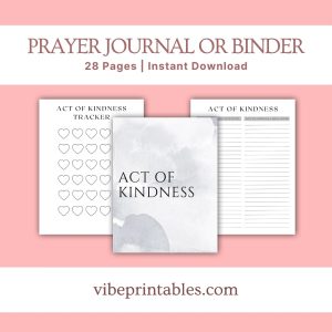 Gray Prayer Journal Or Binder