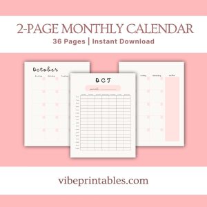 Pink Reading Planner Bundle