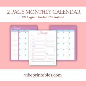 Colorful Cleaning & Decluttering Planner Or Binder