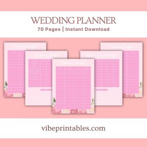 Pink Wedding Planner