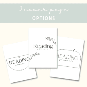 READING PLANNER BUNDLE