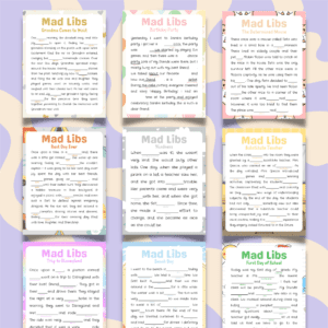 MAD LIBS FOR KIDS