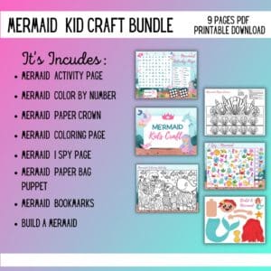 MERMAID KID CRAFT BUNDLE