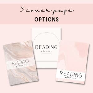 PINK READING PLANNER BUNDLE