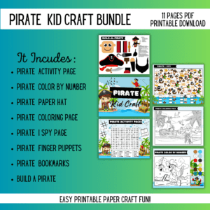 PIRATE KID CRAFT BUNDLE