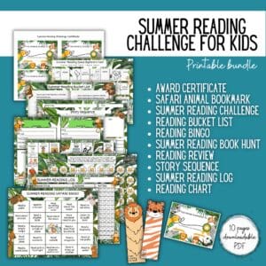 SUMMER READING CHALLENGE FOR KIDS