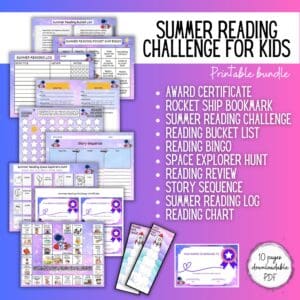 SUMMER READING CHALLENGE FOR KIDS