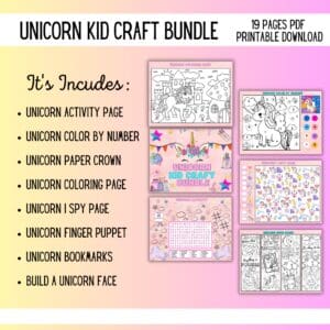 UNICORN KID CRAFT BUNDLE