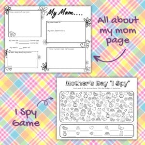 MOTHER'S DAY ACTIVITY BUNDLE