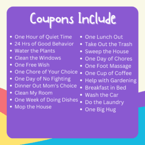 MOTHER'S DAY COUPONS