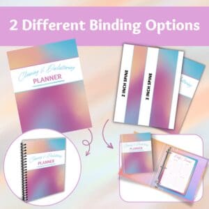 CLEANING & DECLUTTERING PLANNER OR BINDER