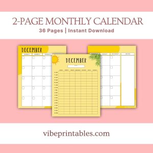 Yellow Summer Planner Or Binder