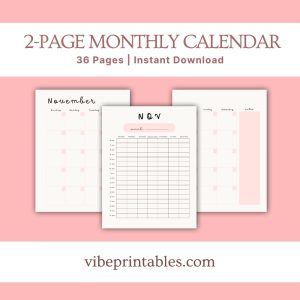 Pink Reading Planner Bundle