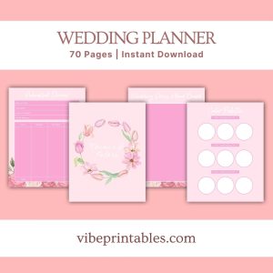 Pink Wedding Planner