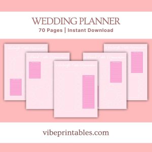 Pink Wedding Planner