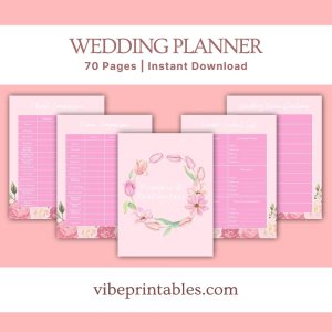 Pink Wedding Planner