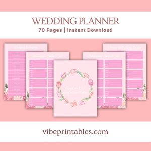 Pink Wedding Planner