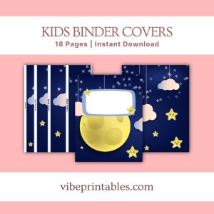 Kids Binder Covers