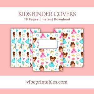 Kids Binder Covers