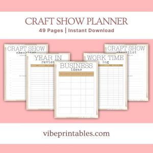 Vintage Craft Show Planner Or Binder