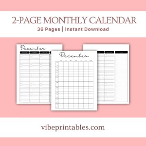 Black & White Teacher’s Planner Or Binder