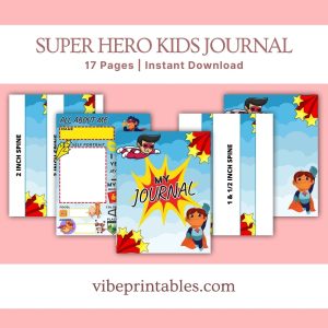 Super Hero Kids Journal