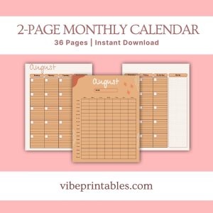 Orange Home Management Planner Or Binder