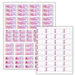 Pastel Tie Dye Planner Stickers