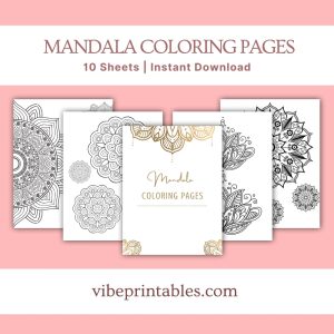 Mandala Coloring Pages