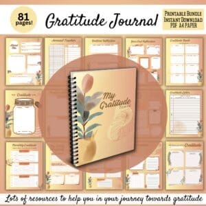 GOLD GRATITUDE JOURNAL