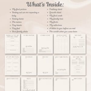 PRINTABLE BABY BOOK