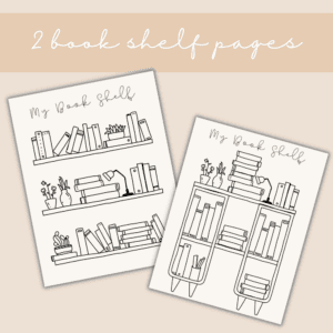 BEIGE READING PLANNER BUNDLE