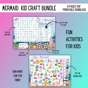 MERMAID KID CRAFT BUNDLE