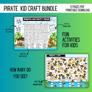 PIRATE KID CRAFT BUNDLE