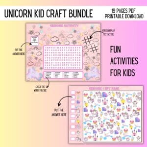 UNICORN KID CRAFT BUNDLE