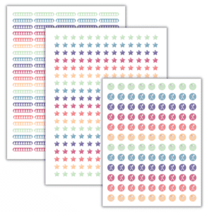 COLORFUL PLANNER STICKER