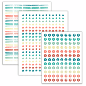 GREEN PLANNER STICKERS